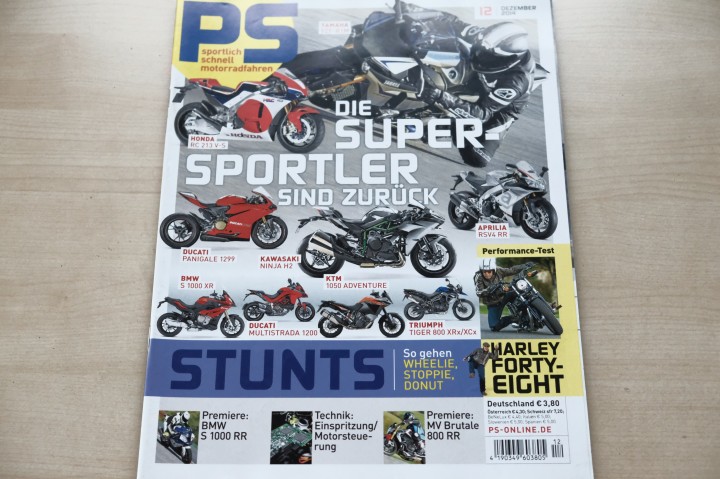 Deckblatt PS Sport Motorrad (12/2014)